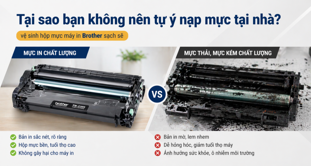 Nạp mực máy in Brother tận nơi Buôn Ma Thuột: 7 Bí Quyết Đột Phá Gây Bất Ngờ Hậu quả rùng mình khi không nạp mực máy in Brother tận nơi Buôn Ma Thuột đúng tiêu chuẩn