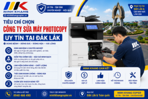 tiêu chí chọn công ty sửa máy photocopy uy tín
