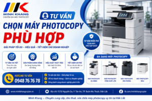 tư vấn chọn máy photocopy phù hợp